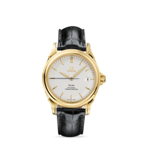 Omega De Ville Co-Axial 37.5 Yellow Gold / Silver